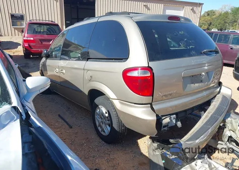 2002 Dodge Caravan Sport z USA, uszkodzony, nr VIN 1B4GP45372B741707